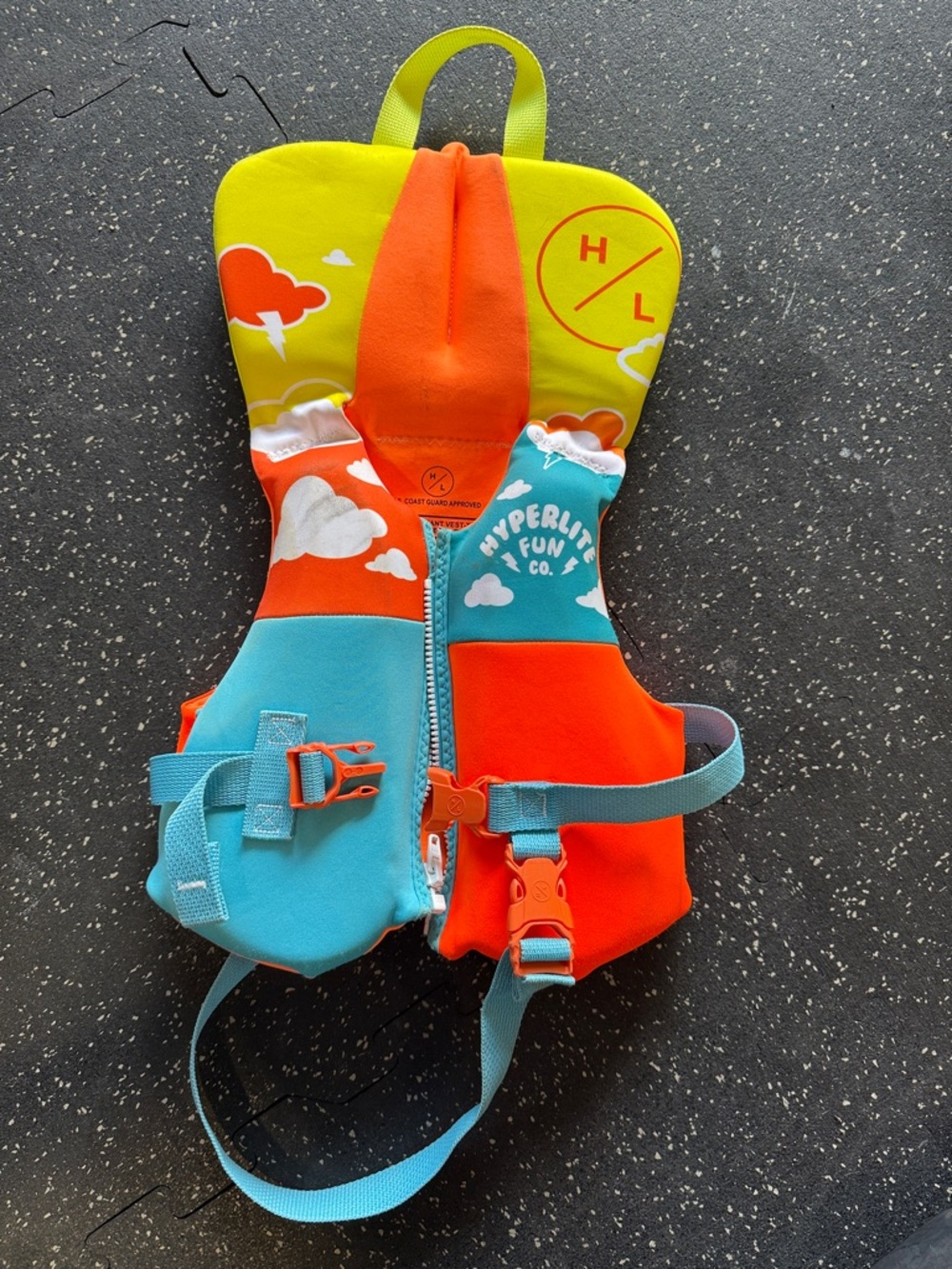 Hyperlite infant life jacket